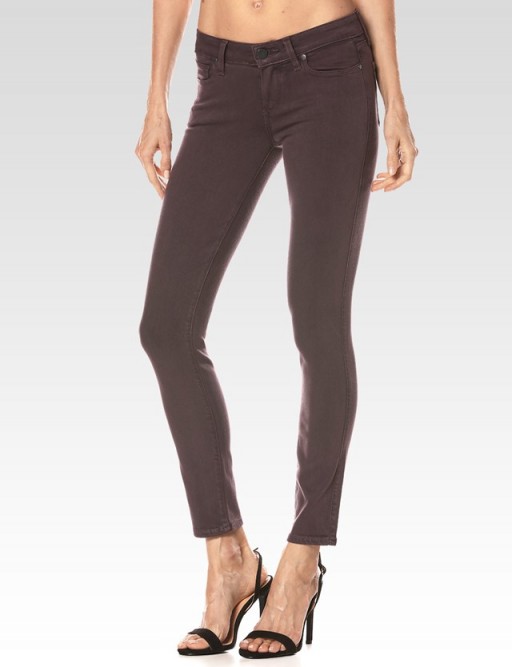 PAIGE VERDUGO ANKLE – FADED MULBERRY #skinny #jeans