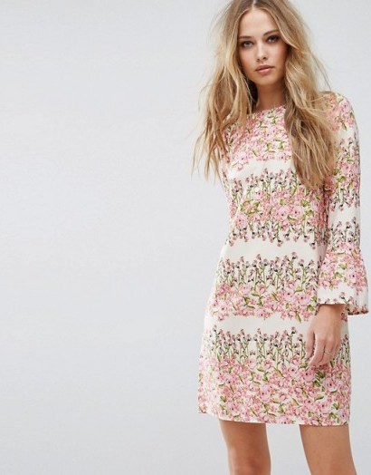 Vero Moda Floral Print Shift Dress - flipped