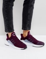 adidas Climacool Trainers In Burgundy | red sneakers
