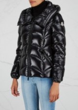 MONCLER Akebia quilted high-shine shell jacket ~ chic winter jackets #2
