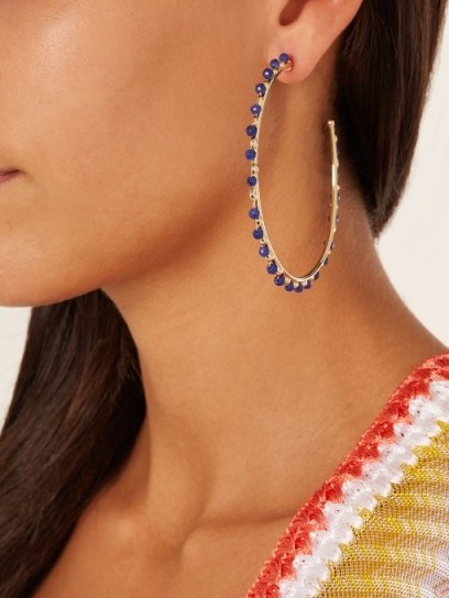 ROSANTICA BY MICHELA PANERO Angola bead-embellished earrings ~ statement jewellery - flipped