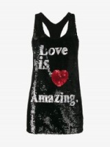 Ashish Love Is Amazing Sequin Embellished Tank Top