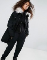 ASOS Oversized Parka with Padded Liner | casual winter coats