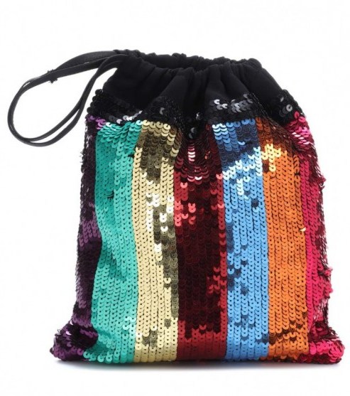 ATTICO Sequin-embellished pouch - flipped