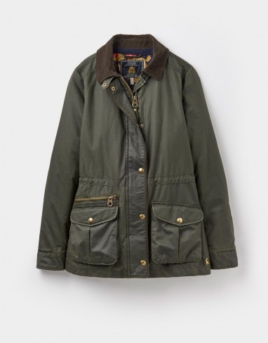 JOULES BALMORAL WAX-STYLE JACKET / outdoor clothing / casual county jackets