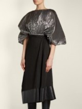 LOEWE Bi-colour cocoon-sleeved dress