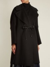 SPORTMAX Blando coat ~ chic black coats