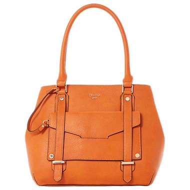 Dune Dylier Large Grab Bag, Orange / handbags / shoulder bags