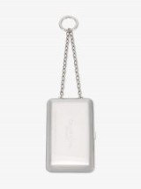 Calvin Klein 205W39nyc Small Box Bag ~ silver metallic bags