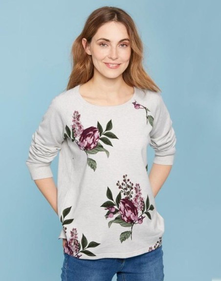 Joules CAMILLE PRINTED SWEATSHIRT - flipped