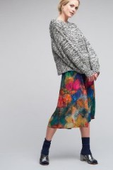 BLANK Cara Floral Midi Skirt / multi coloured skirts