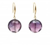 LOLA ROSE Carla Earrings Rainbow Fluorite ~ gemstone jewellery