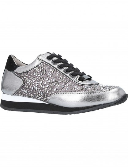 CARVELA Lemmy leather trainers #embellished #sneakers