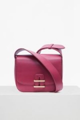 French Connection Contemporary Slide Lock Square Cross Body Bag / pink crossbody bags
