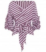 JOHANNA ORTIZ Rosemary striped cotton blouse