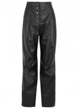STELLA MCCARTNEY Fantine black high-waisted trousers