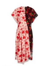 SIMONE ROCHA Floral-print tulle and crepe de Chine dress