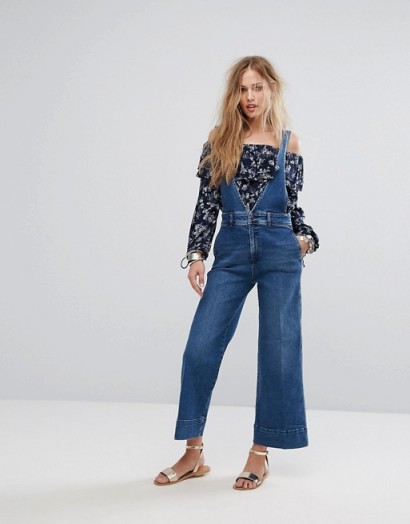 Free People A-Line Dungarees | denim overalls