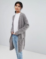 French Connection Chunky Oversized Cardigan #cardigans #knitwear #grey #long #casual