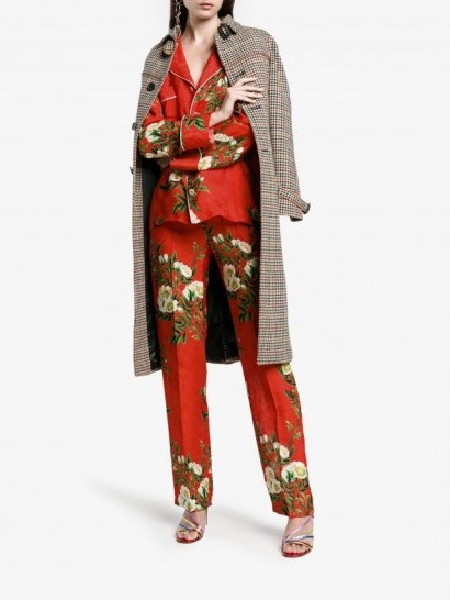 Gucci Silk Floral Print Pyjama Trousers - flipped
