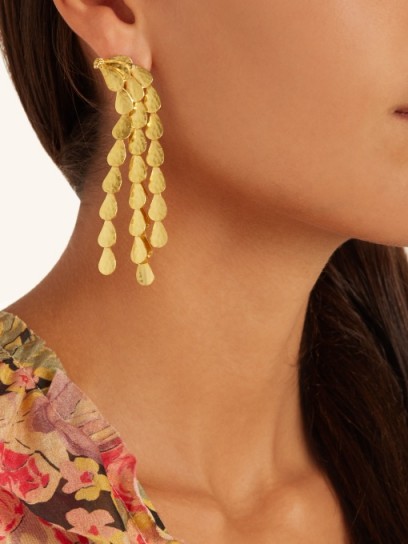 SOPHIA KOKOSALAKI Hail Comet gold-plated earrings