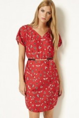 damsel in a dress HAVERSHAM PRINT DRESS – red dresses #2