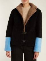 SAKS POTTS Heidi shearling coat | stylish winter jackets