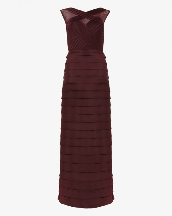 Phase Eight HERMIONE LAYERED DRESS / long occasion dresses