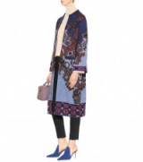 ETRO Knitted coat ~ floral statement coats