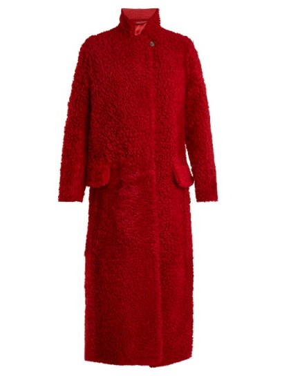 MAX MARA Koala coat ~ red teddy coats