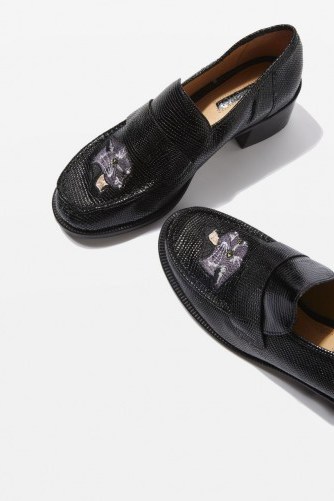 KRAYON Embroidered Loafers - flipped