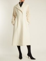 SPORTMAX Lacrima coat ~ chic ivory wool coats