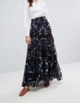 Lily and Lionel Exclusive Floral Maxi Skirt