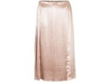 OLIVER BONAS Luminous Pleated Midi Skirt – metallic midi skirts #3