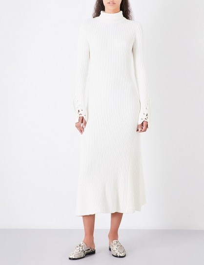 MAJE Rafaela knitted dress - flipped