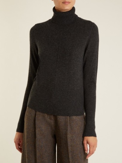 NILI LOTAN Margot roll-neck cashmere-knit sweater
