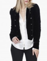 Paige Denim MARIBEL JACKET – BLACK VELVET #military #jackets #casual #style