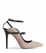 REISS MARPESSA ANKLE-STRAP SHOES BLUSH