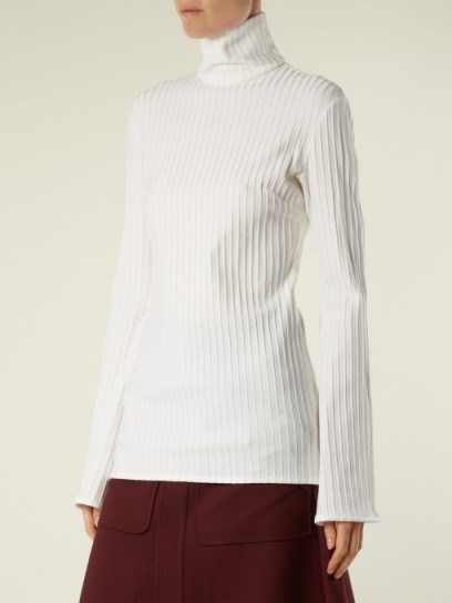 ELLERY Mescaline high-neck ribbed top - flipped