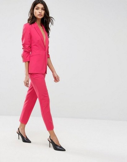 Millie Mackintosh Wren Blazer & Anoda Pant Co-Ord ~ pink trouser suits ~ jackets & trousers - flipped
