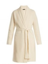 THE ROW Naido long-line belted cashmere cardigan ~ ivory longline cardigans ~ luxe knitwear