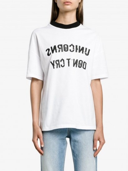 Navro Unicorns Don’t Cry T-Shirt - flipped