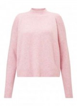 Miss Selfridge Pink Cold Shoulder Knitted Jumper