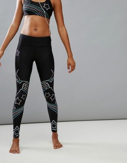 Pop Active by Poprageous Unicorn Gym Legging | printed leggings | sportswear - flipped