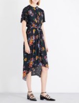 PREEN LINE Feben floral crepe dress ~ flower print dresses