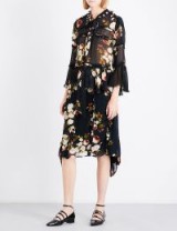PREEN LINE Roya floral chiffon blouse