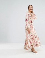 Rahi Cali Wisteria Muse Dress | long floral boho dresses