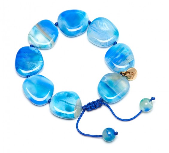 LOLA ROSE Reagan Bracelet | blue stone bracelets