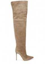 GIANVITO ROSSI Rennes suede over-the-knee boots