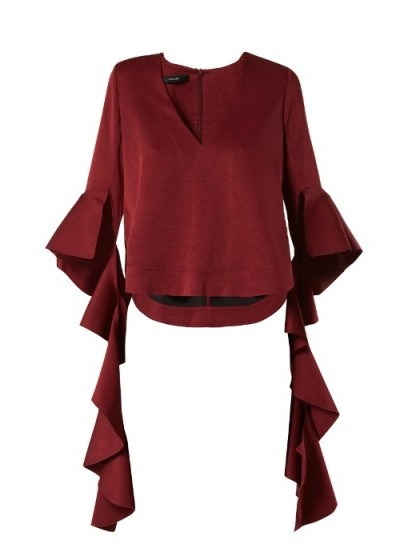 ELLERY Reverberation deconstructed-sleeved top - flipped